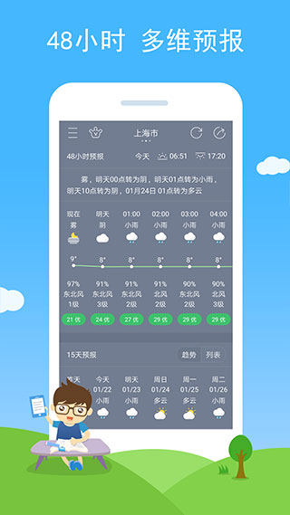 七彩天气 最新版手机软件app截图