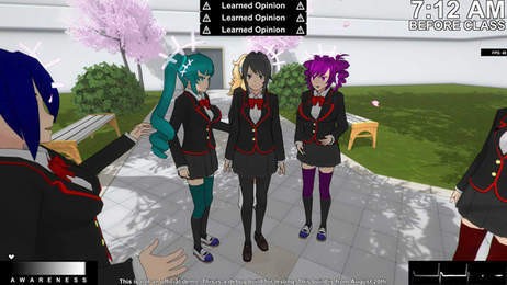 病娇模拟器 (yandere simulator) 手机中文版手游app截图