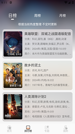 蓝光4K 免vip追剧版手机软件app截图