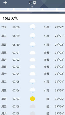 晚晴天气 最新版手机软件app截图