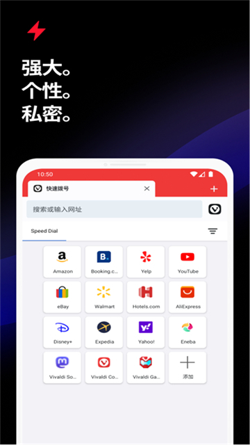 vivaldi浏览器 中文版手机软件app截图