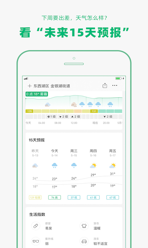 彩云天气 网页版手机软件app截图