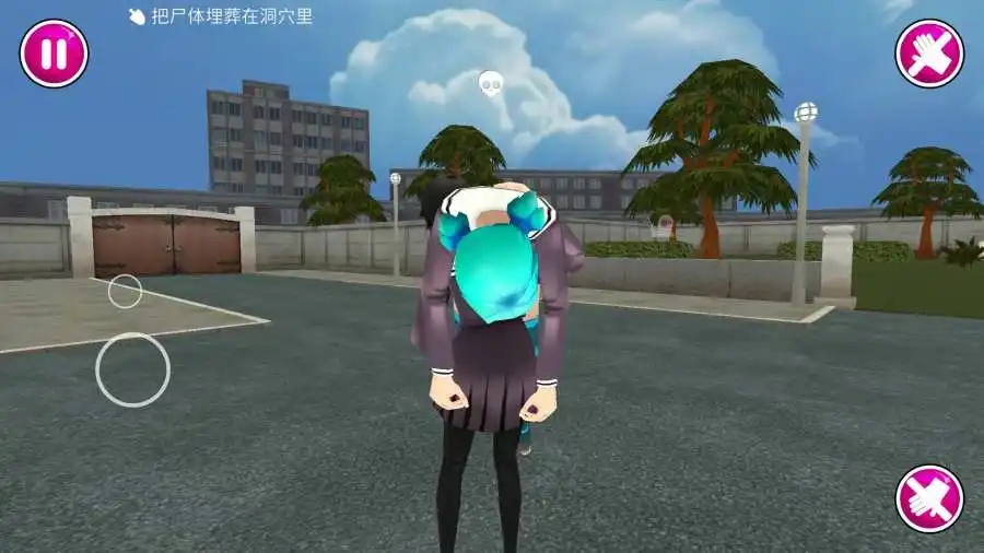 YUMI女高中生模拟器 汉化版手游app截图