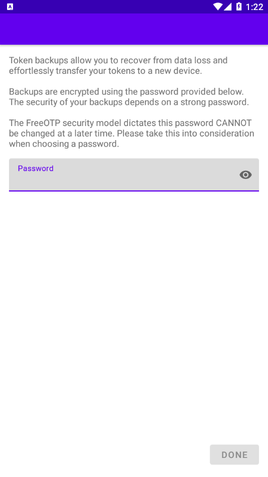 FreeOTP手机软件app截图