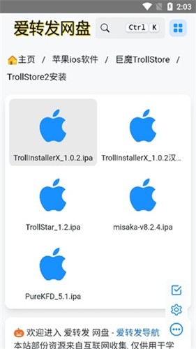 TrollStore 官网正版手机软件app截图