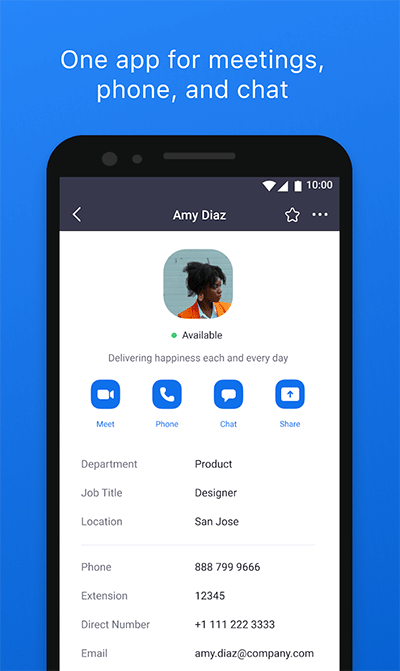 Zoom 安卓官方最新版手机软件app截图