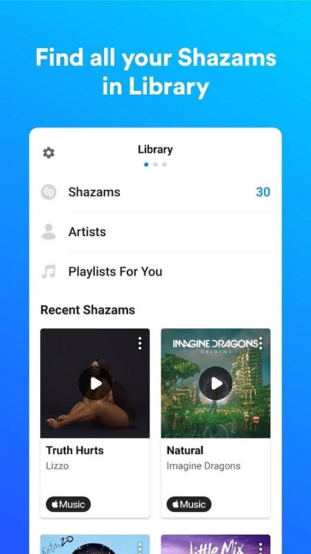 shazam 识曲官网版手机软件app截图