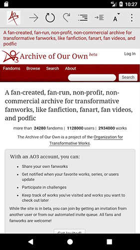 ao3 链接入口手机网页版手机软件app截图