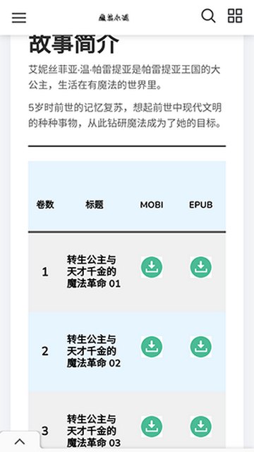 魔笔小说 轻小说手机软件app截图