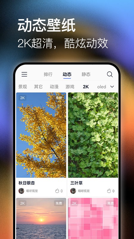 极壁纸 手机版手机软件app截图