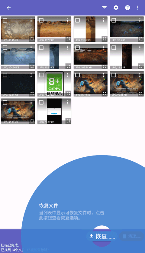 diskdigger 免费版手机软件app截图