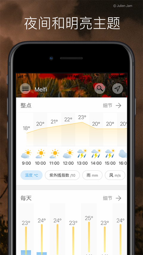 weawow天气手机软件app截图