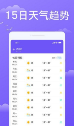 预享天气手机软件app截图