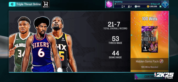 nba2k25 myteam手游手游app截图