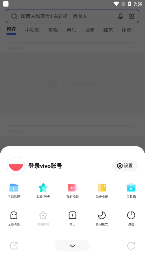 vivo浏览器 官方安装入口手机软件app截图