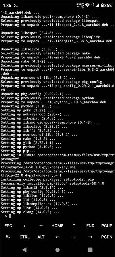 Termux 免费版手机软件app截图