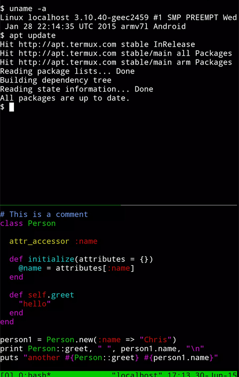 Termux 安装入口手机软件app截图
