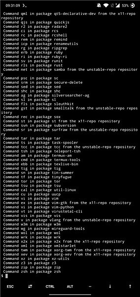 Termux 命令大全手机软件app截图