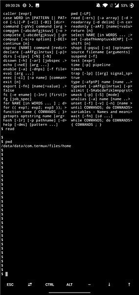 Termux 命令大全手机软件app截图
