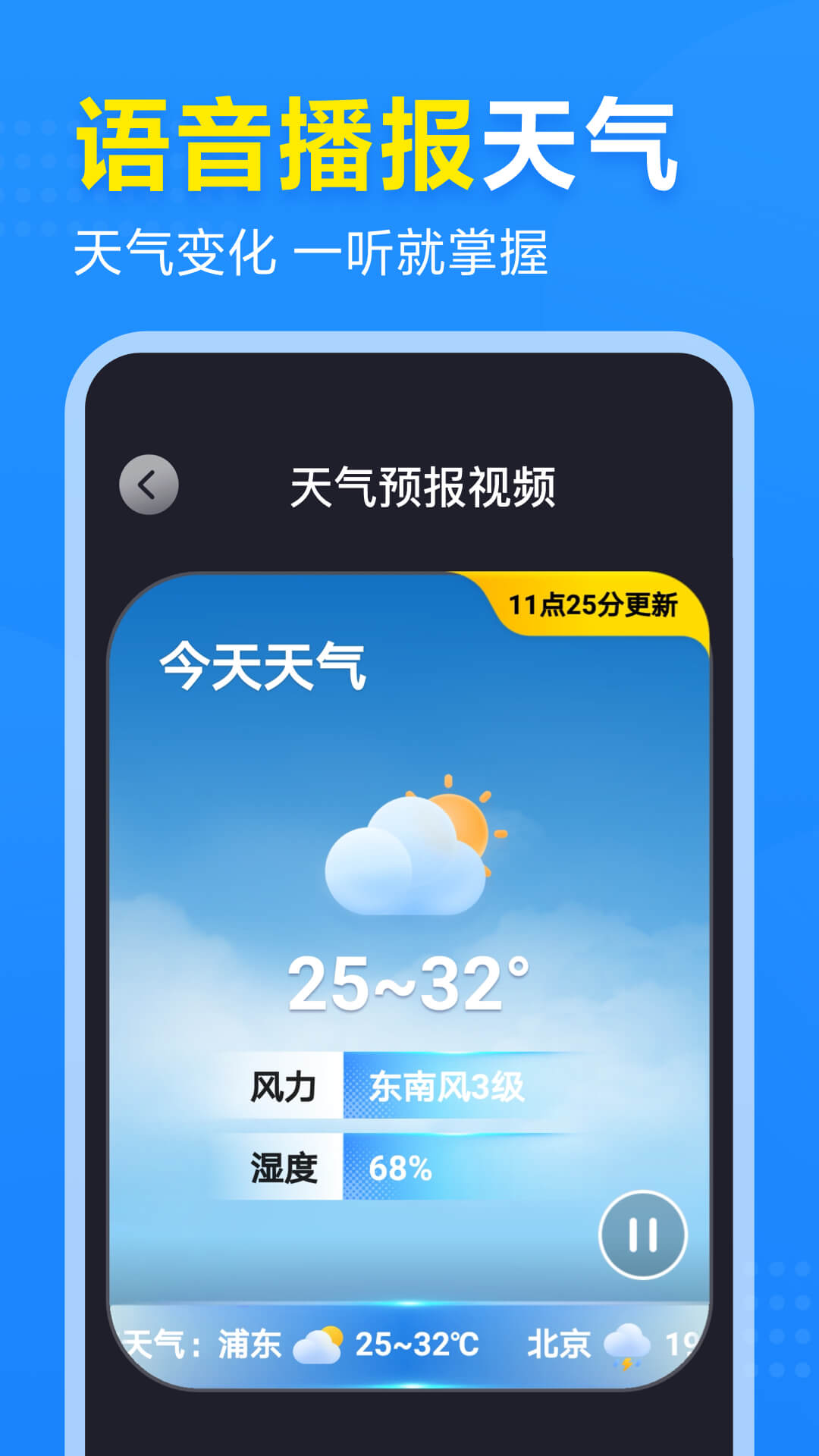 2345天气预报 官方版手机软件app截图