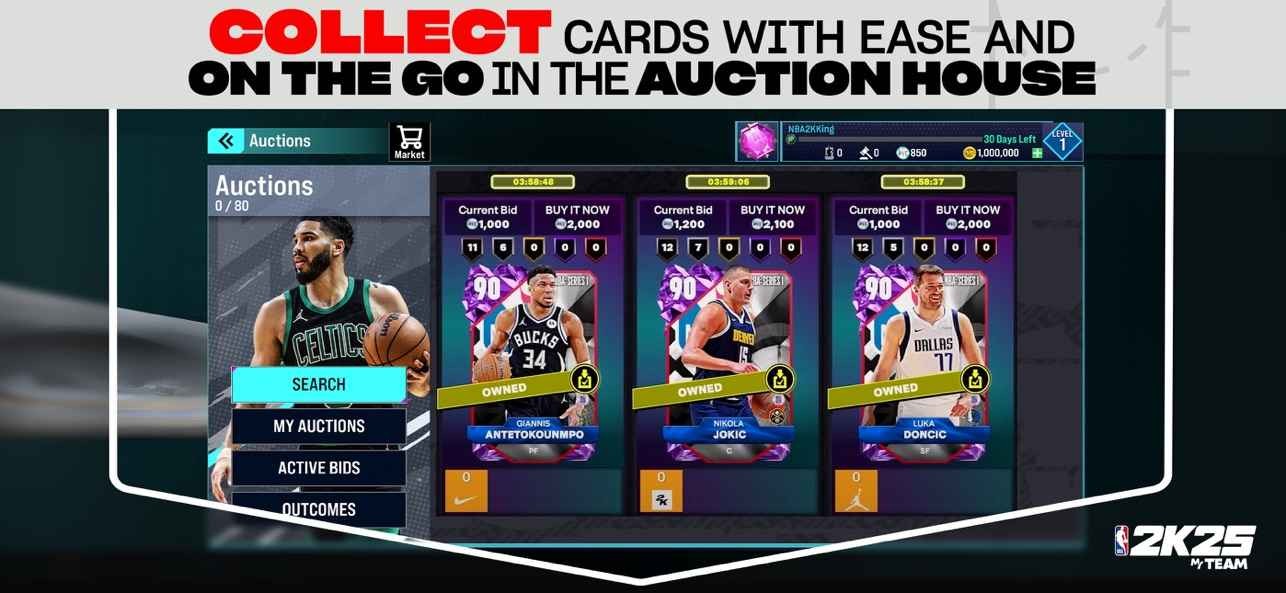 NBA2k25 官网下载最新入口手游app截图