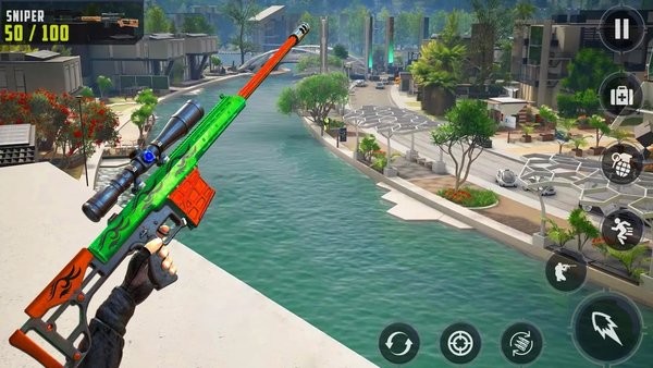 狙击枪射击模拟器 最新版手游app截图
