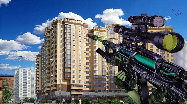 狙击手3d城市射击 手机版手游app截图