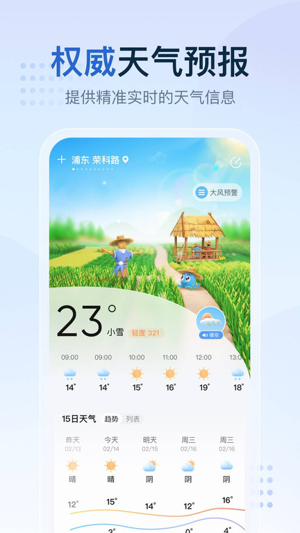 2345天气预报 最新版手机软件app截图