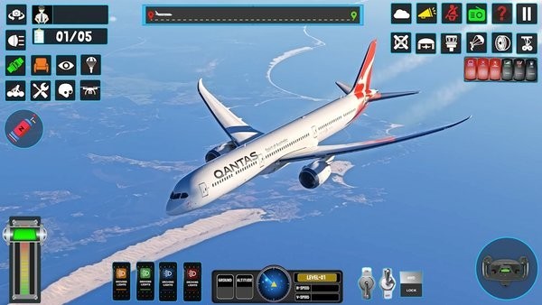 飞机飞行救援3d手游app截图