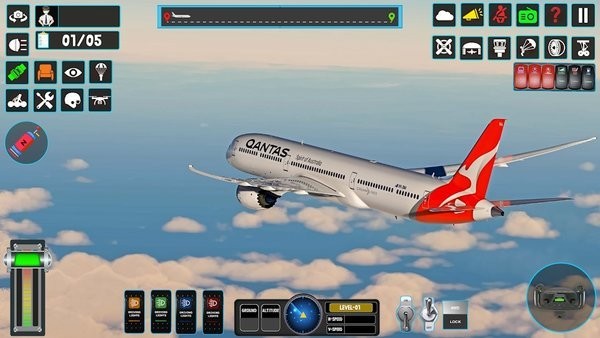 飞机飞行救援3d手游app截图