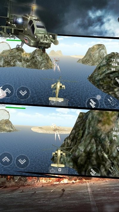 直升机战斗3d 安卓版手游app截图