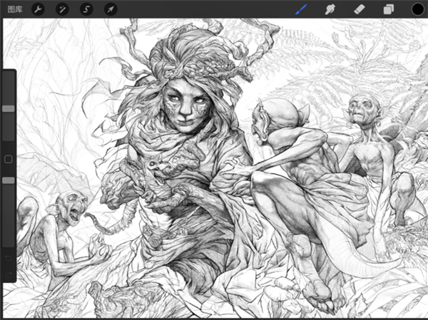 procreate绘画软件 2025最新版手机软件app截图
