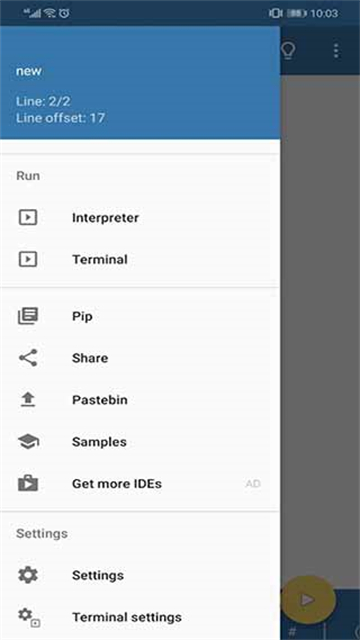 pydroid3 完整版手机软件app截图