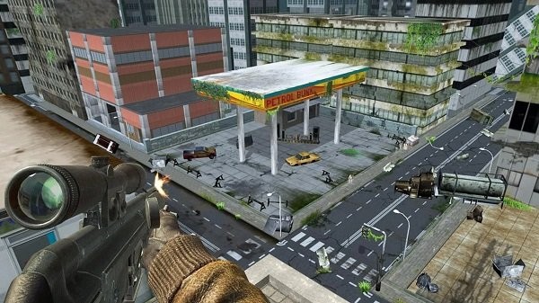 僵尸狙击手射击3d 安卓版手游app截图