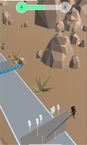火柴人撑高跳 最新版手游app截图