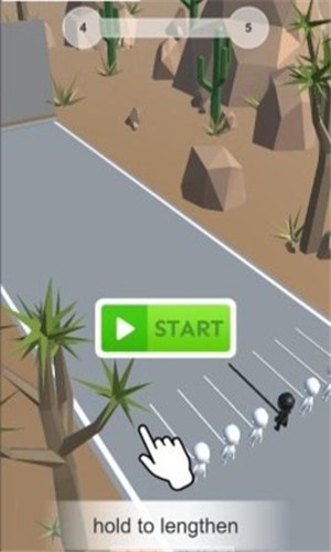 火柴人撑高跳 最新版手游app截图