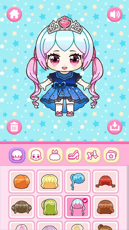 迷你校园装扮少女 最新版手游app截图
