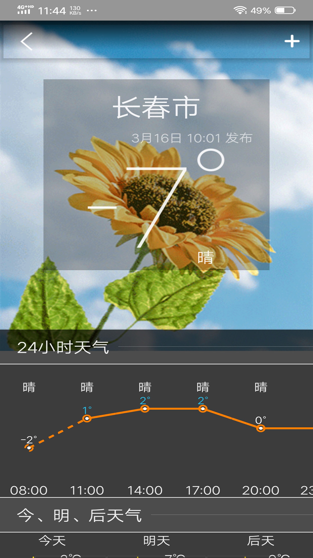 非常准天气 最新版手机软件app截图