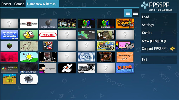 ppsspp 游戏资源手机软件app截图