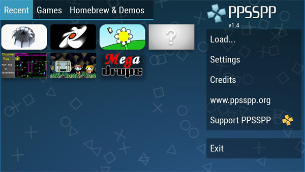 ppsspp 游戏资源手机软件app截图
