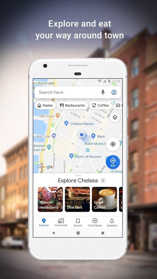 google maps 卫星地图手机软件app截图