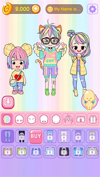 樱花校园换装少女 安卓最新版手游app截图