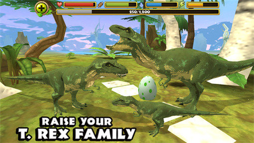 jurassiclife霸王龙模拟器手游app截图