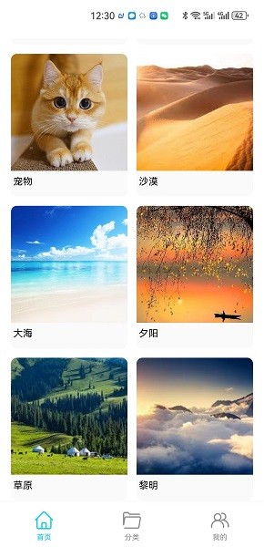 玥梦壁纸 移动版手机软件app截图