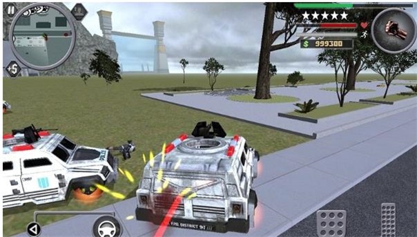 未来都市英雄3D 中文版手游app截图