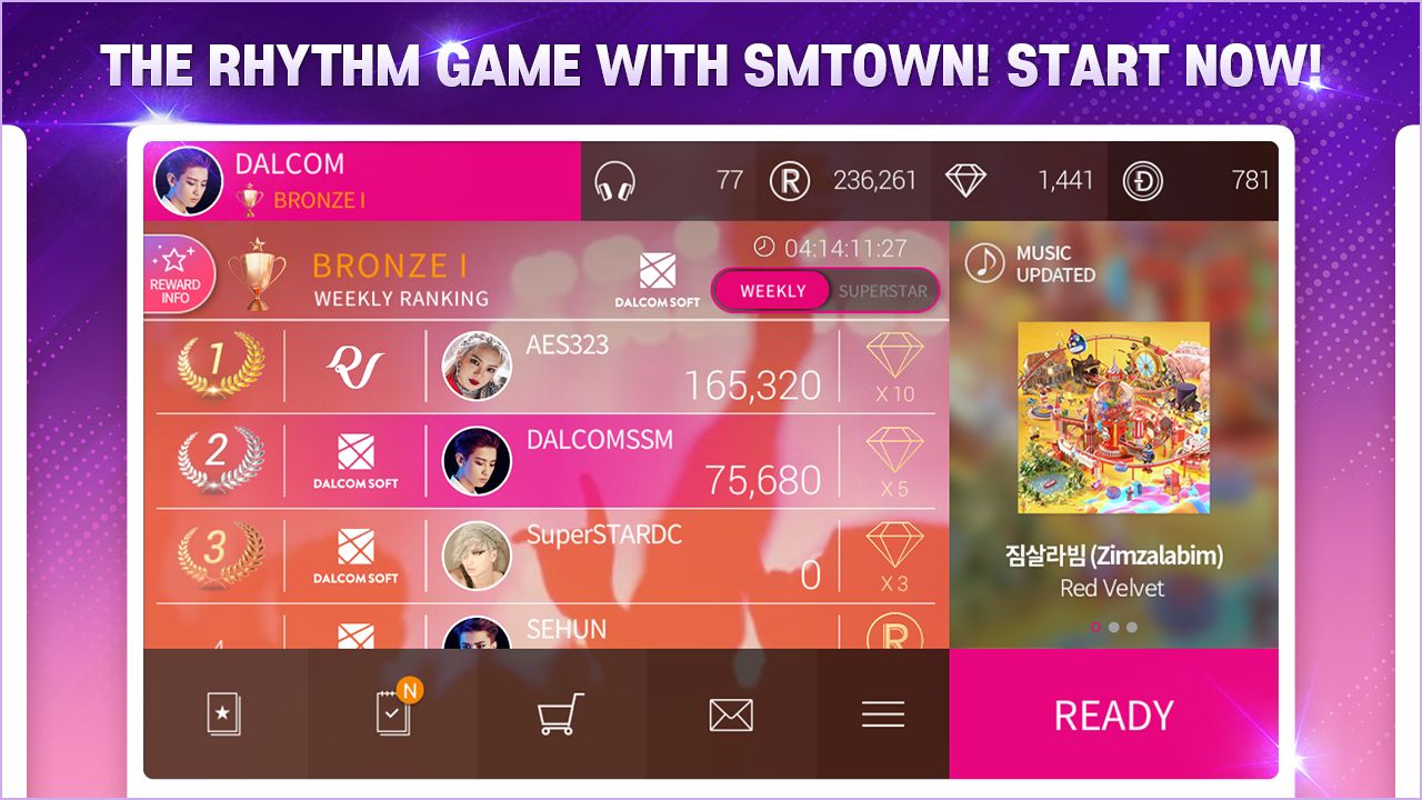 SuperStar SMTOWN 官方版手游app截图
