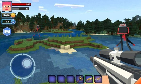 像素世界射击模拟器手游app截图