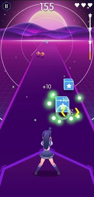 舞蹈跑酷射击手游app截图