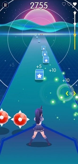 舞蹈跑酷射击手游app截图