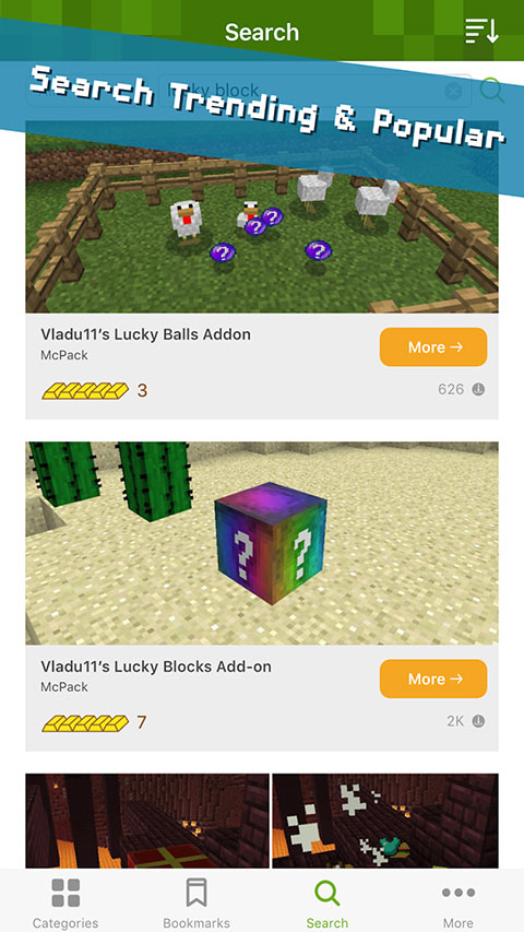 我的世界Addons 汉化版手机软件app截图